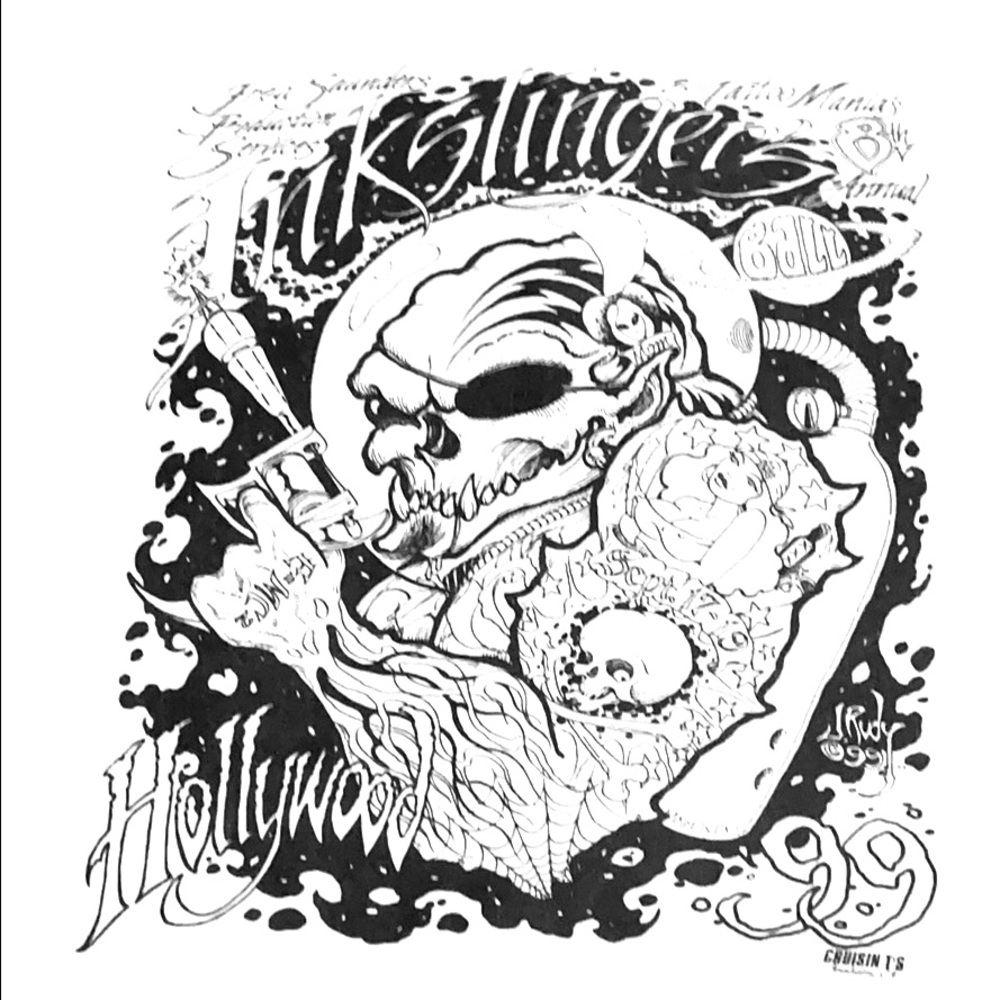 Vintage Hollywood Tattoo Mania Inkslingers Ball 99